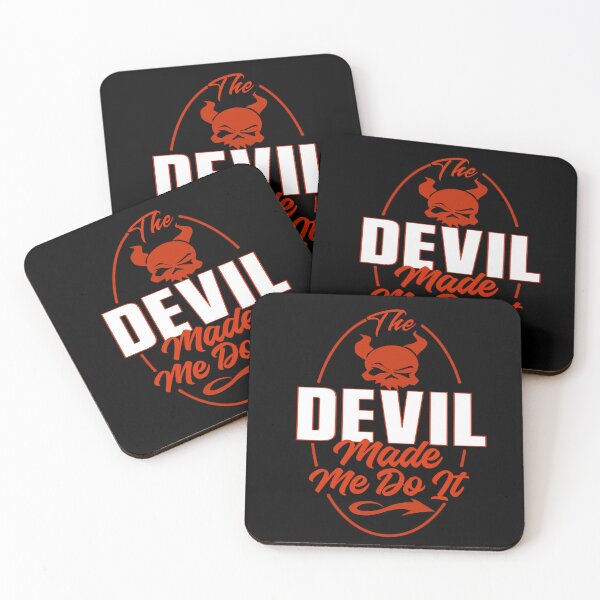 Item preview, The Devil Made Me Do It / Funny Devil s  designed and sold by TheEndDesign.