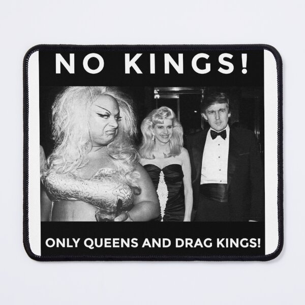 Item preview, No Kings Only Queens  – The People Rise Up for Freedom! designed and sold by Earth Nature Creations.