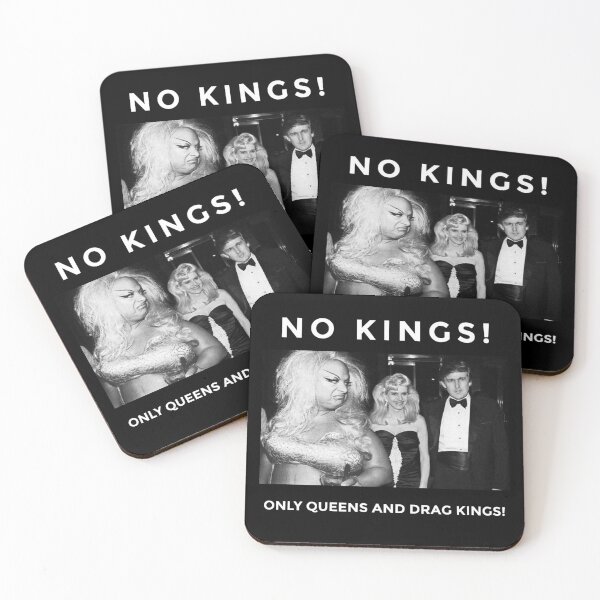 Item preview, No Kings Only Queens  – The People Rise Up for Freedom! designed and sold by Earth Nature Creations.