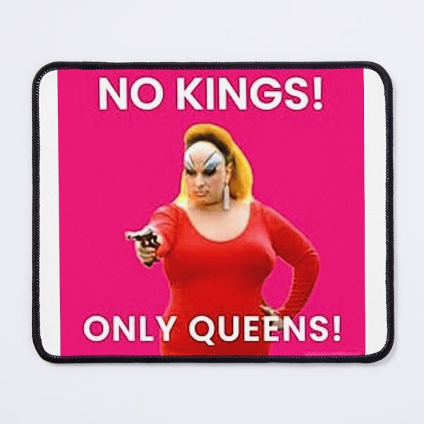 Item preview, No Kings Only Queens  – The People Rise Up for Freedom! designed and sold by Earth Nature Creations.