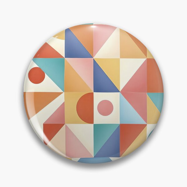 Item preview, Multicolored geometric art designed and sold by SanchillShop.