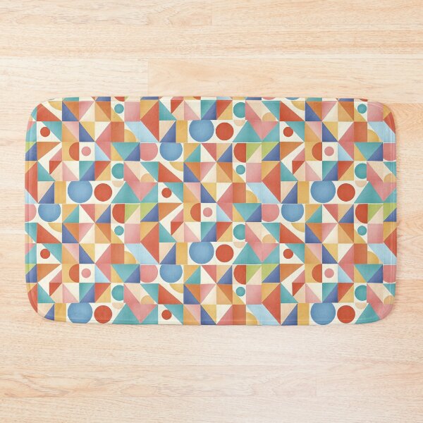 Item preview, Multicolored geometric art designed and sold by SanchillShop.