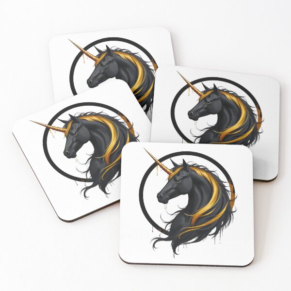 Item preview, Dark Unicorn designed and sold by WhereHopeBlooms.