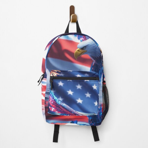Item preview, Eagle Flying Holiday Decor American Eagle also Jigsaw Puzzles #FourthOfJulyArt designed and sold by Spectime.