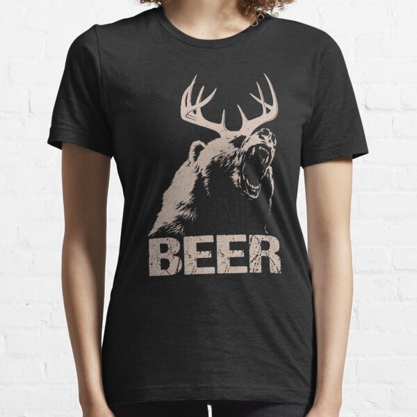 Bière Cerf Ours T-shirt essentiel