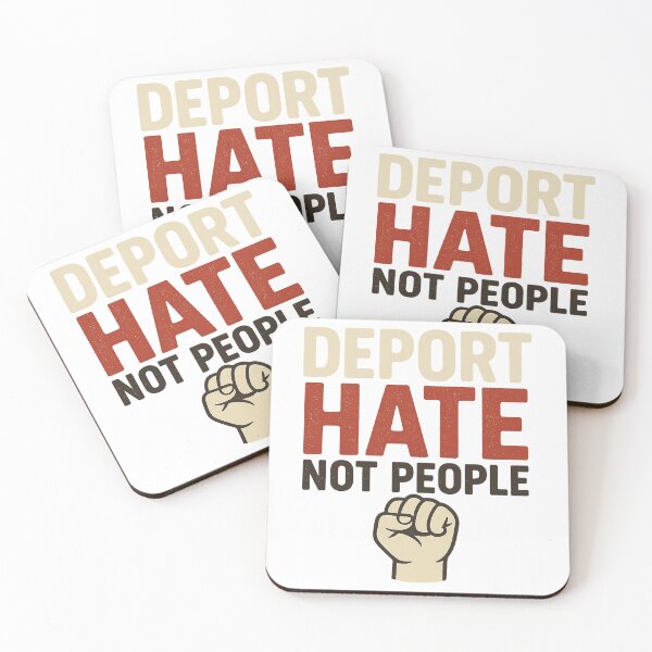 Item preview, Deport Hate Not People designed and sold by Artivio2025.