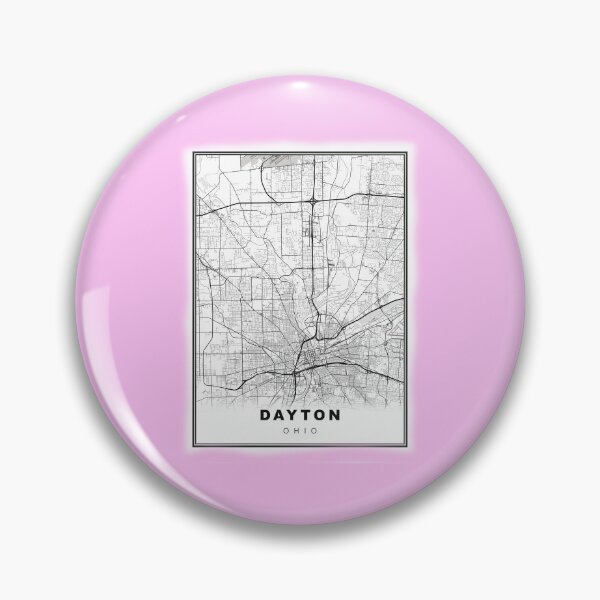 Artikelvorschau, Minimalistische Dayton-Karte entworfen und verkauft von Tamas Das.