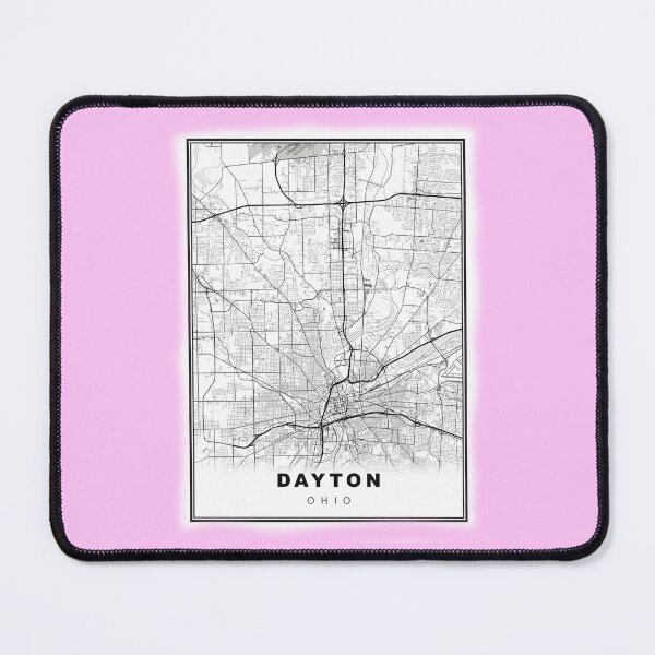 Item preview, Minimalist Dayton Map designed and sold by Tamas Das.