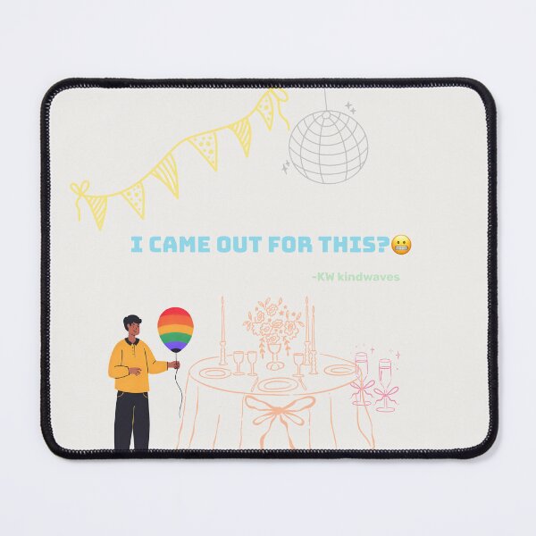Item preview, I Came Out For This? – Funny LGBTQ Meme Poster designed and sold by KWkindwaves.