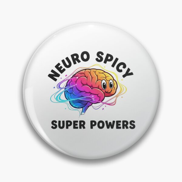 Item preview, Neuro Spicy: Brain Power Unleashed designed and sold by SkruffyInk.