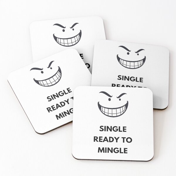 Item preview, Single Ready To Mingle designed and sold by HELLO TIGER.