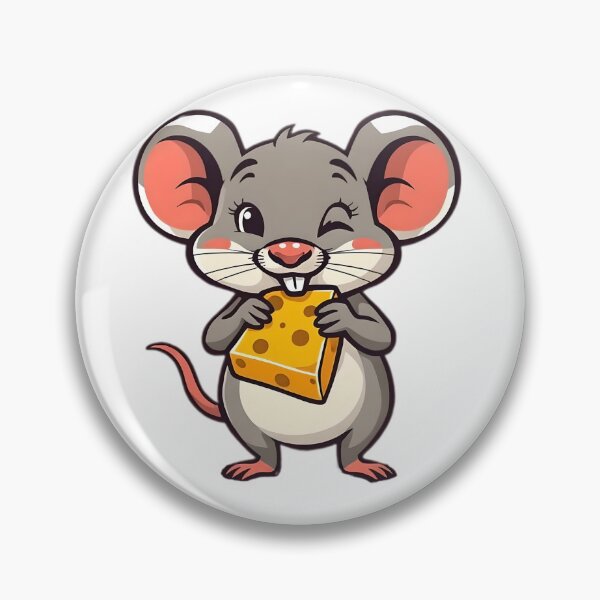 Item preview, The mouse is eating cheese. designed and sold by SanchillShop.