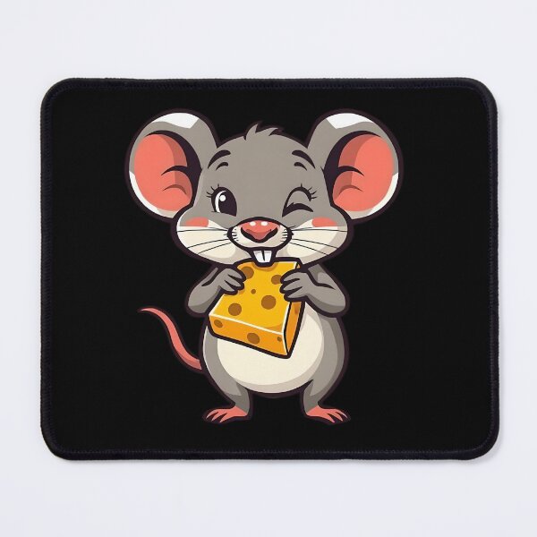 Item preview, The mouse is eating cheese. designed and sold by SanchillShop.