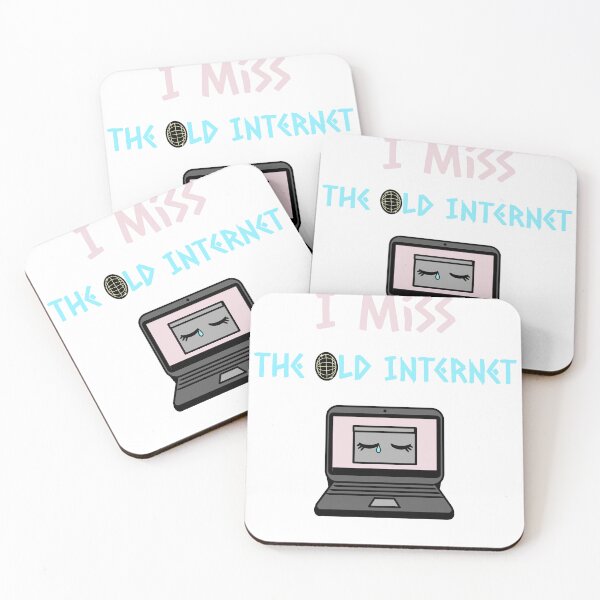 Item preview, Y2K Nostalgia Shirt – “I Miss the Old Internet” Retro Tee with Crying Laptop designed and sold by JoseAALDesigns.