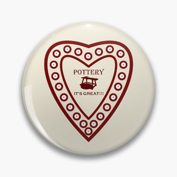 Item preview, Polish design of traditional ceramics. Pottery heard designed and sold by mikistudio.