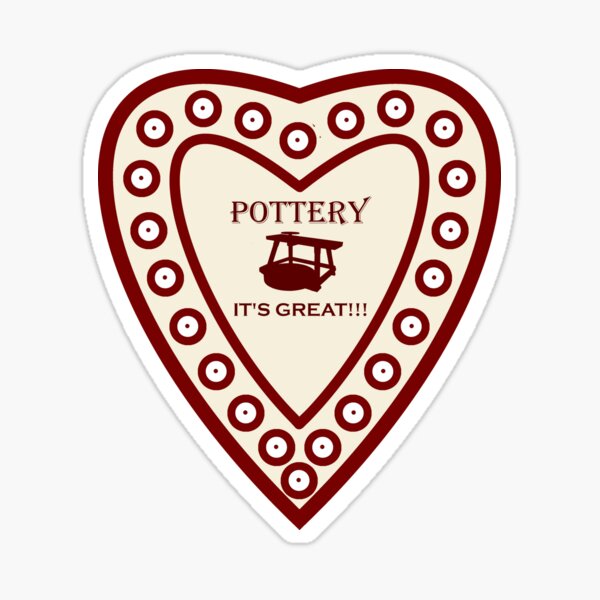 Item preview, Polish design of traditional ceramics. Pottery heard designed and sold by mikistudio.