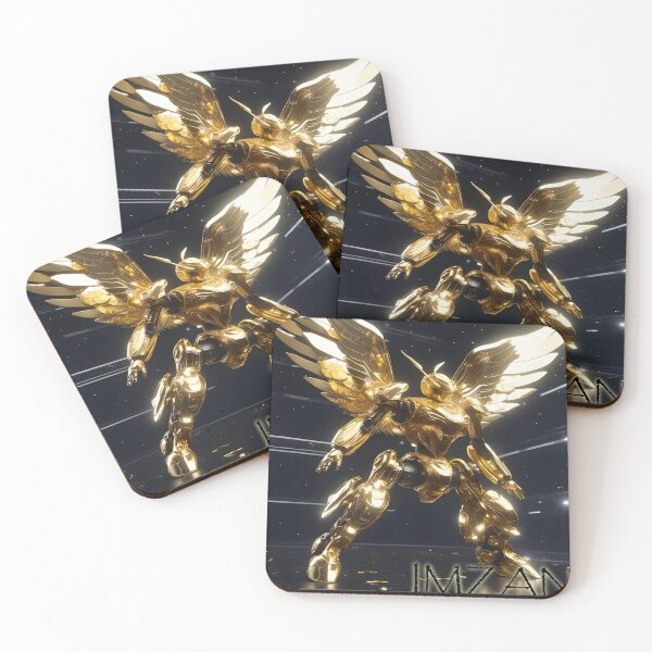 Item preview, Golden Mecha Angel  designed and sold by IM ZAN ZETTA.
