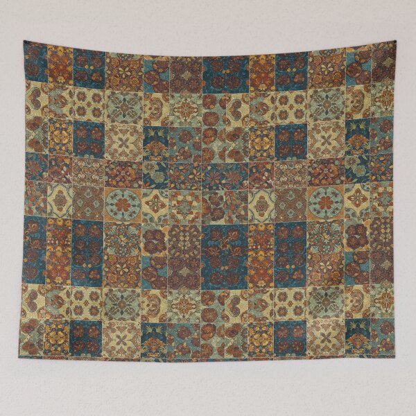 Item preview, Vibrant Texas Lantana Geometric Floral Pattern designed and sold by DracosFire.