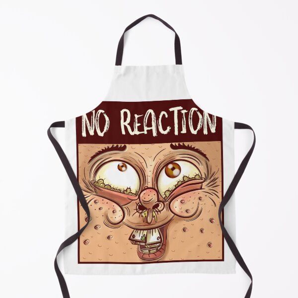 Item preview, No Reaction funny face designed and sold by Moso1879.
