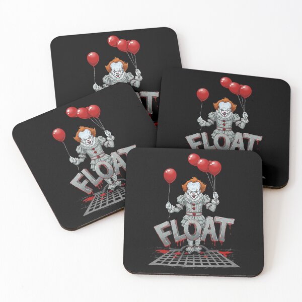 Item preview, Creepy Clown with Red Balloons designed and sold by NPCDripGod.
