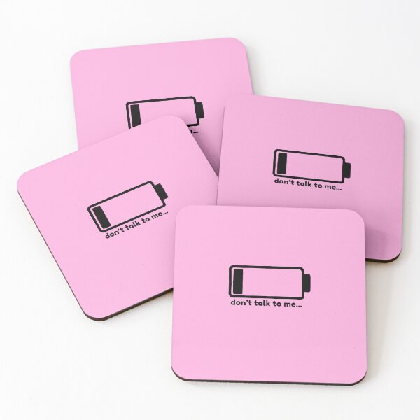 Item preview, Low Social Battery - "don't talk to me..." designed and sold by mareb203.
