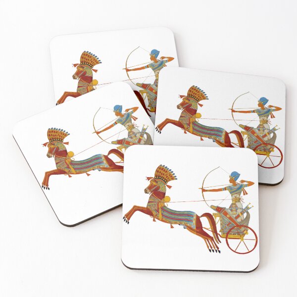 Item preview, Ancient Egyptian Warrior with Chariot designed and sold by Asapusri.