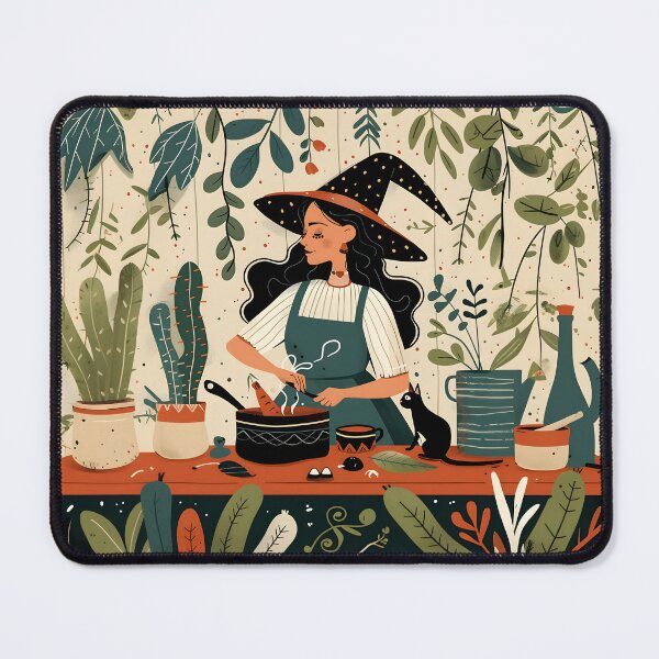 Item preview, Kitchen Witch - Designed For Cooking Fans designed and sold by ColoursByAlex.