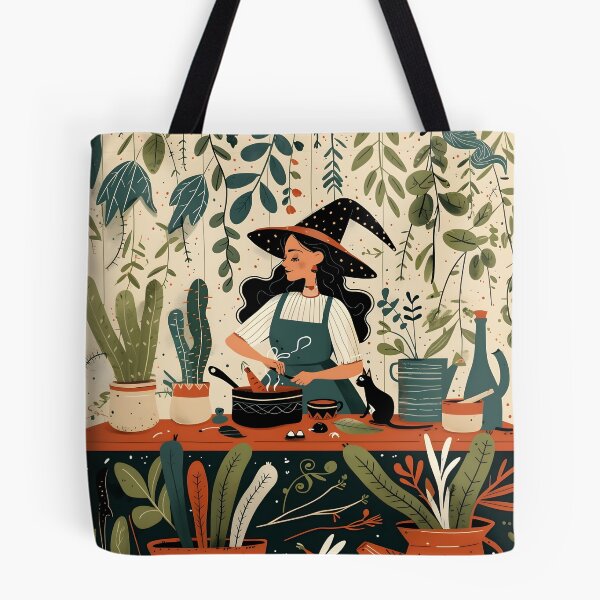 Item preview, Kitchen Witch - Designed For Cooking Fans designed and sold by ColoursByAlex.