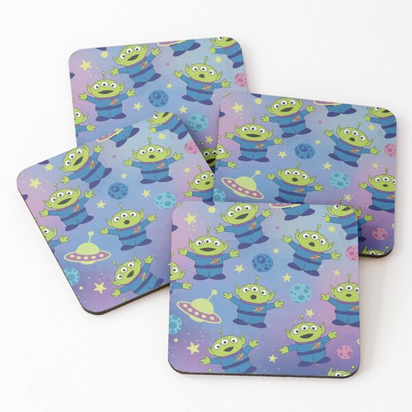 Item preview, Cute Green Aliens Pattern designed and sold by NPCDripGod.