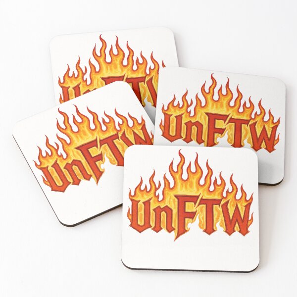 Item preview, UnFTW en llamas designed and sold by TexBlack.
