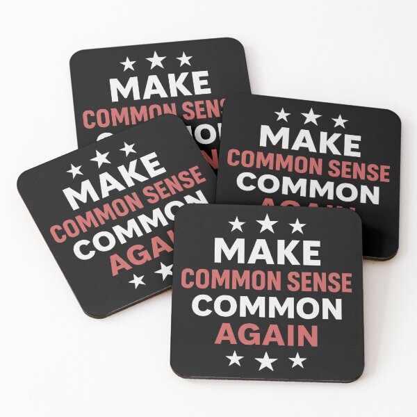 Item preview, Make Common Sense Common Again. Sticker designed and sold by Artivio2025.