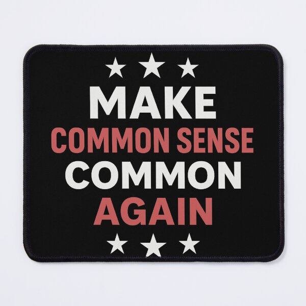 Item preview, Make Common Sense Common Again. Sticker designed and sold by Artivio2025.