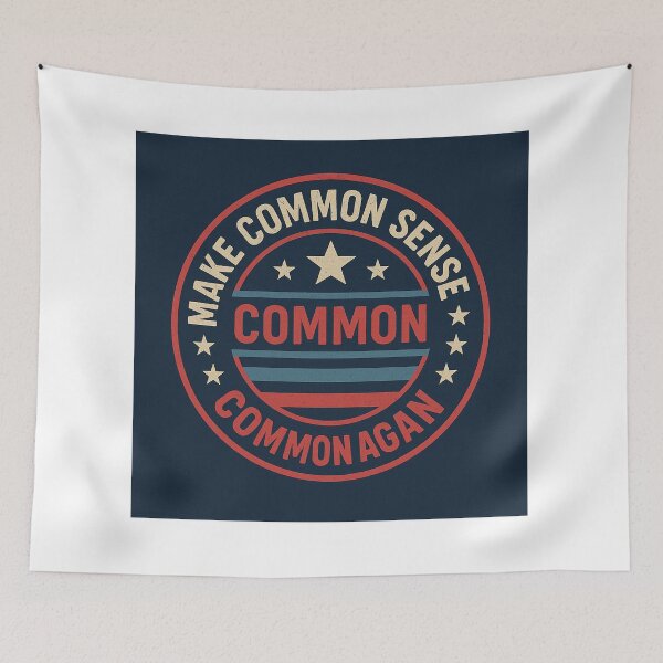 Item preview, Make Common Sense Common Again. Sticker designed and sold by Artivio2025.