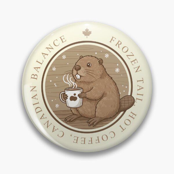 Artikelvorschau, Canadian Balance: Beaver Hot Coffee Art entworfen und verkauft von KiwiRider.
