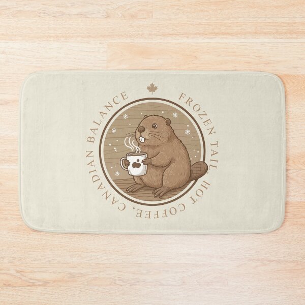 Item preview, Canadian Balance: Beaver Hot Coffee Art designed and sold by KiwiRider.
