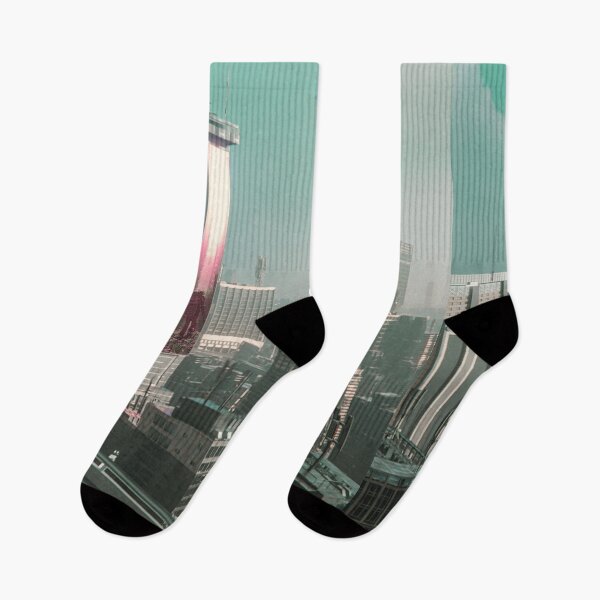 Item preview, Silent Morning in the Futuristic City designed and sold by AlexSuiArt.