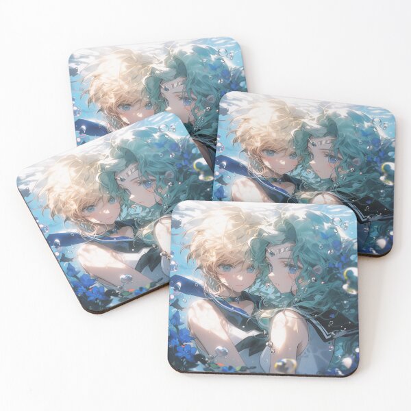 Item preview, Sailor Uranus and Sailor Neptune Stylized designed and sold by Solace Sparkles.