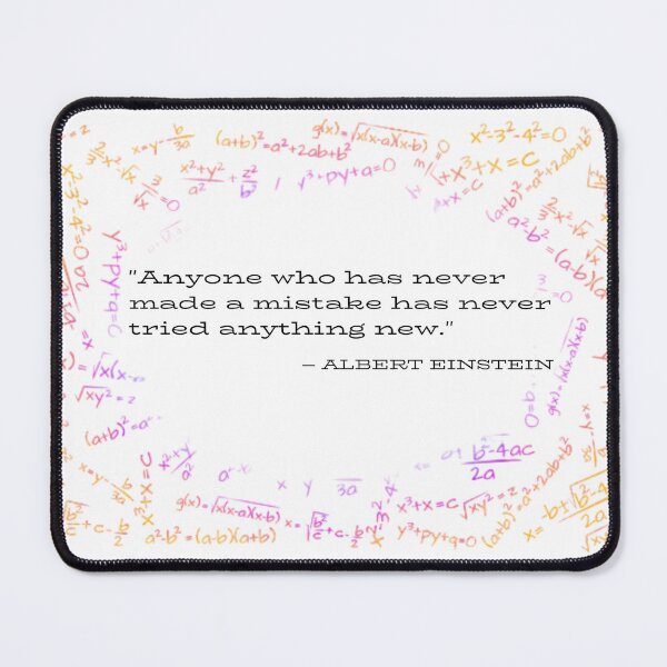 Item preview, Einstein Quote Mug – “Anyone Who Has Never Made a Mistake...” Motivational Gift designed and sold by MrDRK1536.
