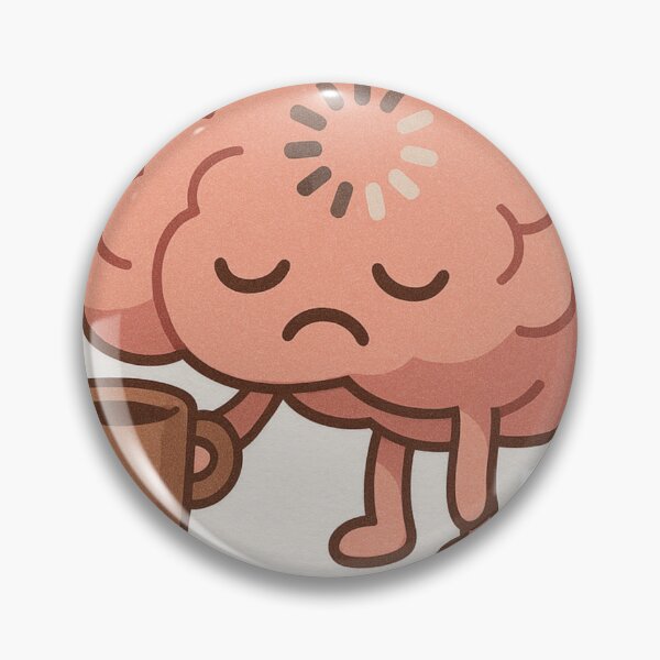 Item preview, Brain Overload buffering  designed and sold by TheStickerCabin.