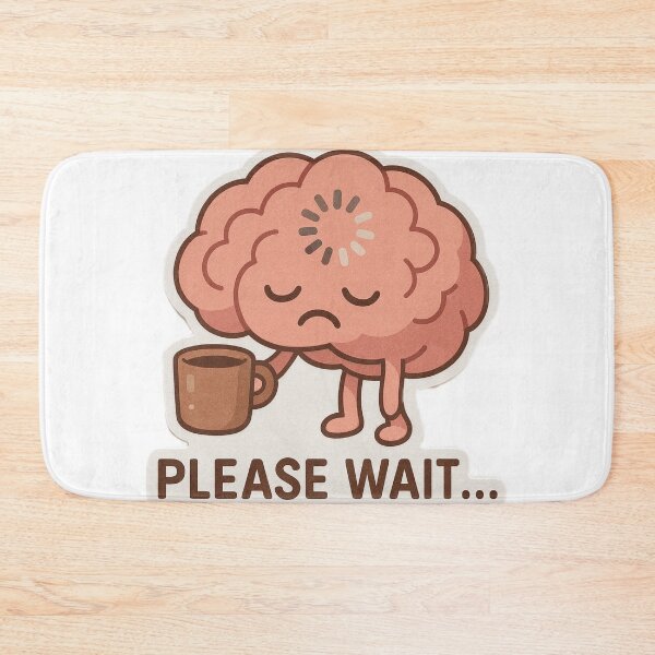 Item preview, Brain Overload buffering  designed and sold by TheStickerCabin.