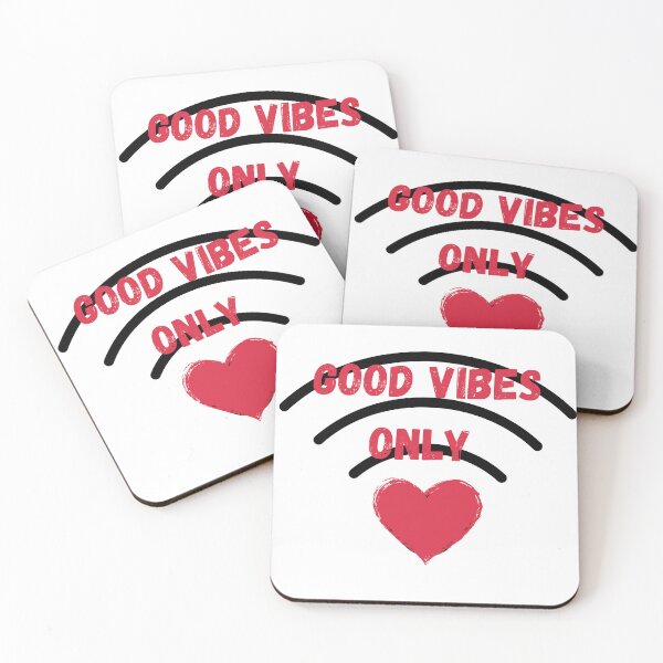 Item preview, black red white - good vibes only designed and sold by OLYAALYA.