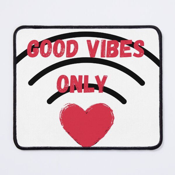 Item preview, black red white - good vibes only designed and sold by OLYAALYA.