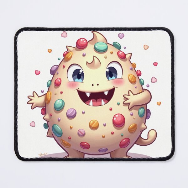 Item preview, Cute Candy Monster – Adorable Kawaii Sweet Tooth Design designed and sold by MangaVixens.