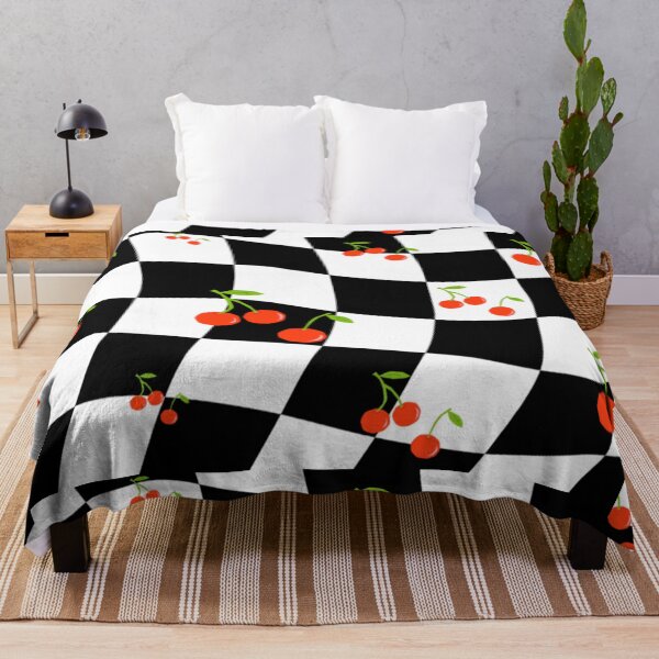 Item preview, checkers and cherries designed and sold by M-J-A-C.