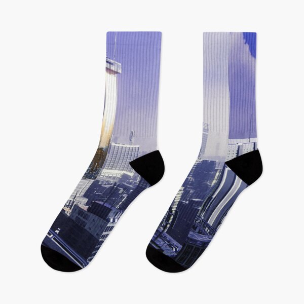 Item preview, Silent Morning in the Futuristic City designed and sold by AlexSuiArt.