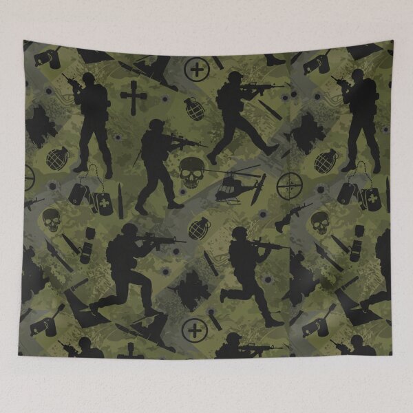 Item preview, Military Gaming-Inspired Design designed and sold by NPCDripGod.