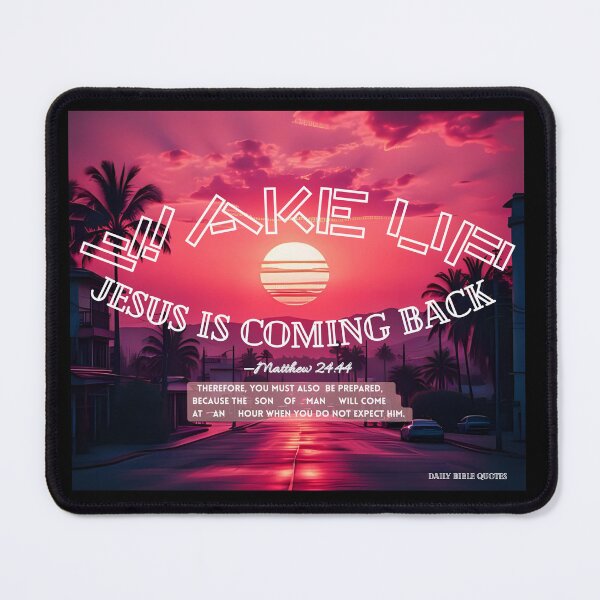 Item preview, Jesus is Coming Back designed and sold by Daily Bible Quotes.