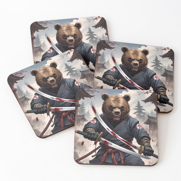 Item preview, Ninja Bear  designed and sold by LEGACY-ART.