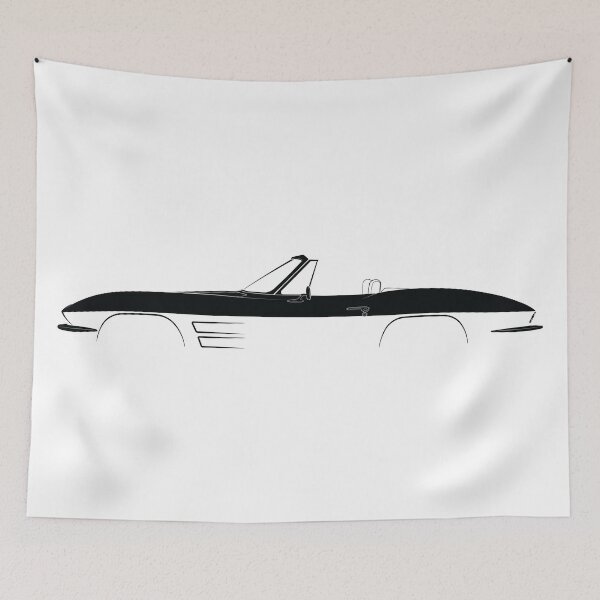 Item preview, Corvette C2 Convertible designed and sold by Car Silhouettes.