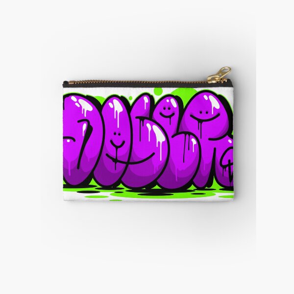 Item preview, DOSER Graffiti Throwup – Magenta with Neon Green Outline & Drip Effect designed and sold by DOSERONE.
